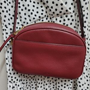 J.Crew Devon Camera Bag Vintage Burgundy